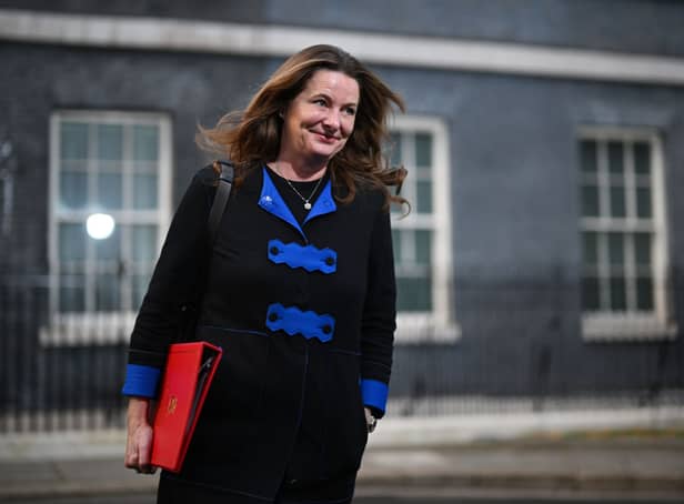 <p>Gillian Keegan was appointed Education Secretary by Rishi Sunak. Credit: Getty Images</p>