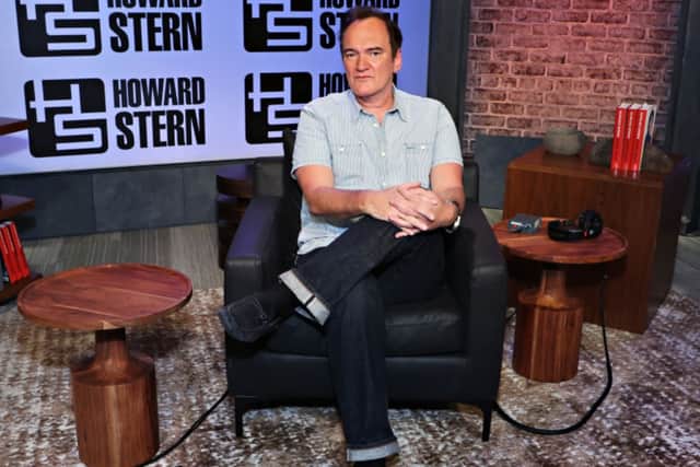 Quentin Tarantino visits SiriusXM’s ‘The Howard Stern Show’ on 15 November 2022 (Photo: Cindy Ord/Getty Images for SiriusXM)