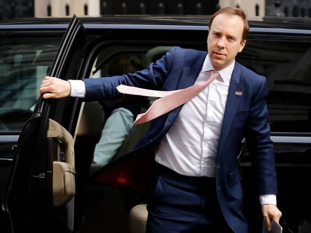 Matt Hancock arrives in Downing Street in May 2020 (Photo: TOLGA AKMEN/AFP via Getty Images)