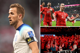 Day two of the Qatar World Cup saw England thrash Iran, Wales draw with the USA and a spotlight on ‘rainbow’ symbols in the tournament. (Credit: Getty Images)
