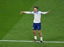 Jack Grealish performs a special goal celebration during England’s rout of Iran at the FIFA World Cup 2022 in Qatar (image: Getty Images)