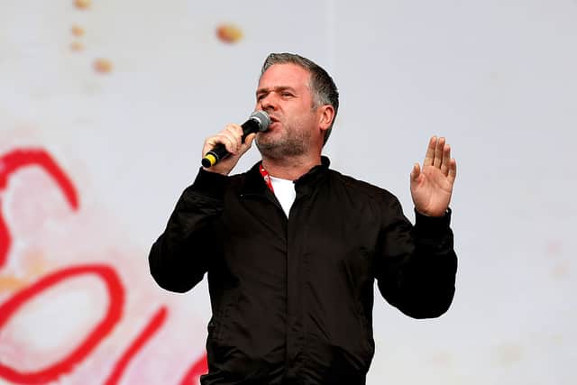 Chris Moyles has definitely getting himself into 'hot water' over his jokes.  (Photo by Simone Joyner/Getty Images)