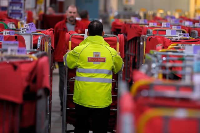 Royal Mail has warned that services could be disrupted over the coming weeks due to strikes (Photo: Getty Images)