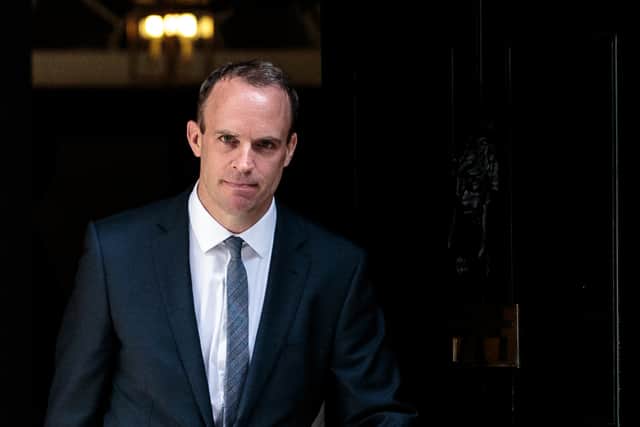 Deputy Prime Minister Dominic Raab is set to be investigated after complaints were made over his behaviour. (Credit: Getty Images)