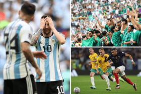 Day three of the World Cup saw a major upset for Argentina and defending champions France making the perfect start in the tournament. (Credit: Getty Images)