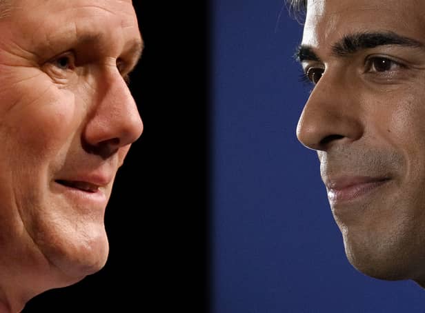 <p>Rishi Sunak will be taking on Keir Starmer during today’s PMQs in the House of Commons. Credit: Getty Images</p>