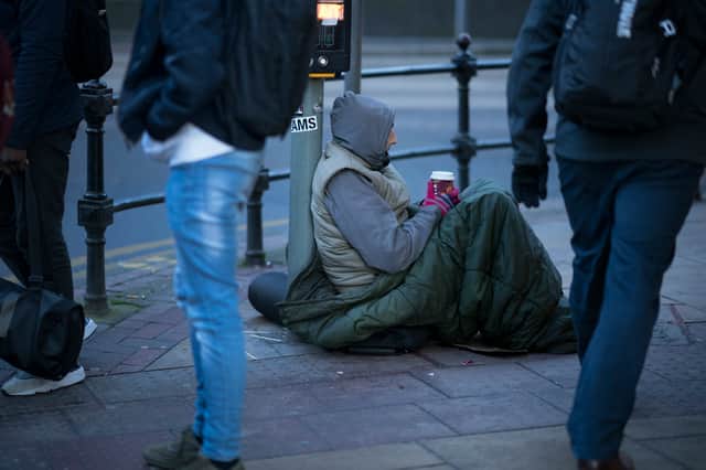 Some 741 deaths of homeless people were registered in 2021 in England and Wales, up 8% on the previous year, estimates show.