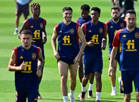 Spain’s squad in training ahead of first match vs Costa Rica