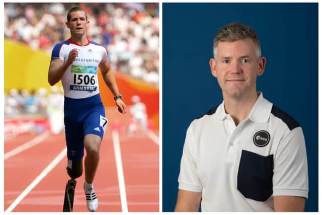 John McFall, a British paralympian, has been chosen to take part in the astronaut training programme by the European Space Agency.