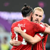 Bale and Ramsey following the Wales draw against USA 