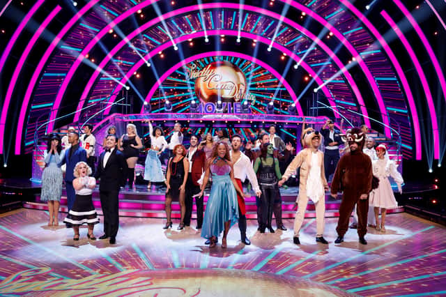 Celebrities have been confirmed for the 2023 Strictly Come Dancing tour (Credit: BBC)