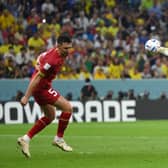 Richarlison scored the perfect bicycle kick during Brazil’s opening match of the World Cup. (Credit: Getty Images)