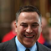LONDON, ENGLAND - MARCH 14: David Walliams attends the Commonwealth Day service ceremony at Westminster Abbey on March 14, 2022 in London, England. (Photo by Daniel Leal-WPA Pool/Getty Images)