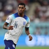 Marcus Rashford marks record books by scoring in the World Cup opener in 49 seconds (Pic: Richard Heathcote/Getty Images)