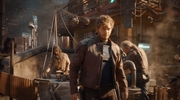 <p>Chris Pratt in The Guardians of the Galaxy Holiday Special</p>