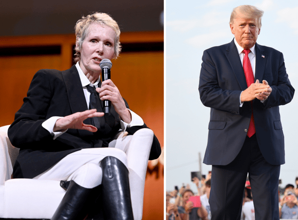 E Jean Carroll has sued former US President Donald Trump for rape under New York’s new Adult Survivors Act. (Credit: Getty Images)