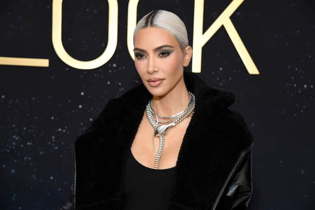 Kim Kardashian has shown her extravagant Christmas decorations around her home on Instagram (Pic:Getty)