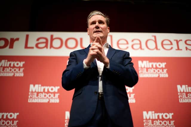 Keir Starmer at the Labour Party’s leadership hustings in 2020. Credit: Getty Images