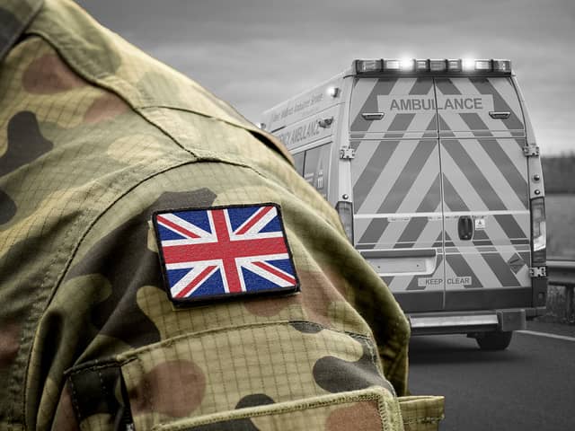 Armed forces personnel could be brought in to drive ambulances and take on hospital roles