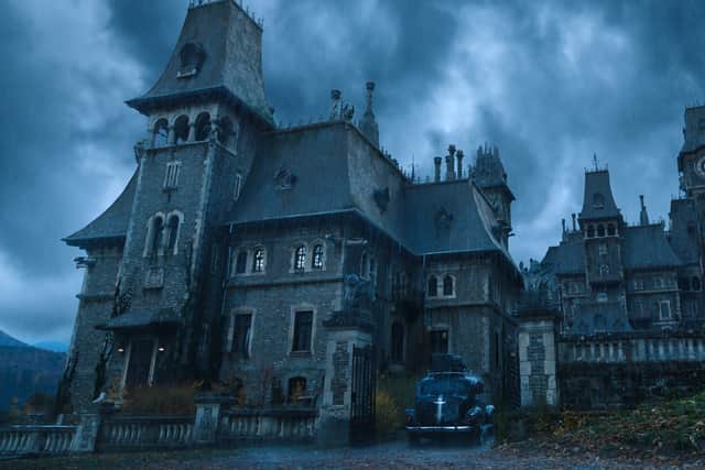 Cantacuzino Castle features as the Nevermore Academy