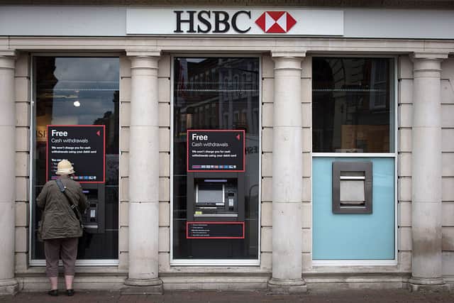 HSBC is closing 114 bank branches across the UK from April next year (Photo: Getty Images)