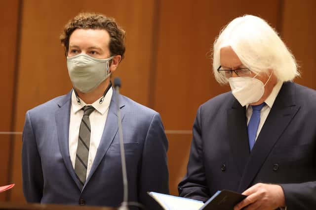 Danny Masterson being arraigned on September 18, 2020 (Photo: Getty Images)