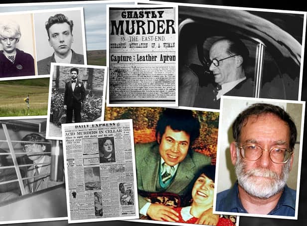 <p>Some of the UK’s most notorious serial killers include Harold Shipman, Rose and Fred West and Peter Sutcliffe.</p>