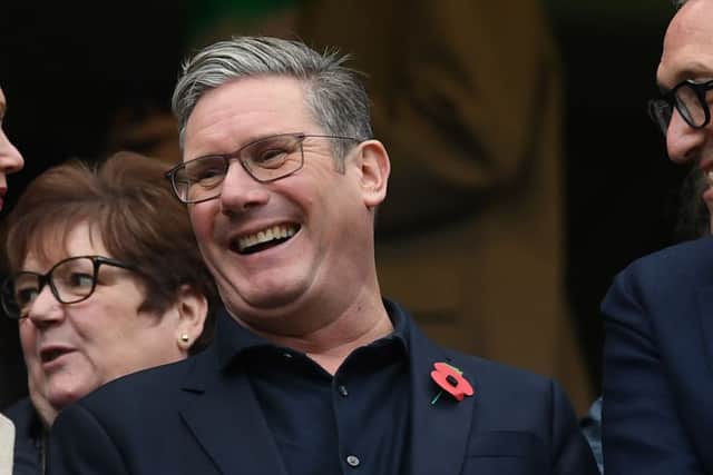 Keir Starmer at the Chelsea v Arsenal match. Credit: David Price/Arsenal FC via Getty Images