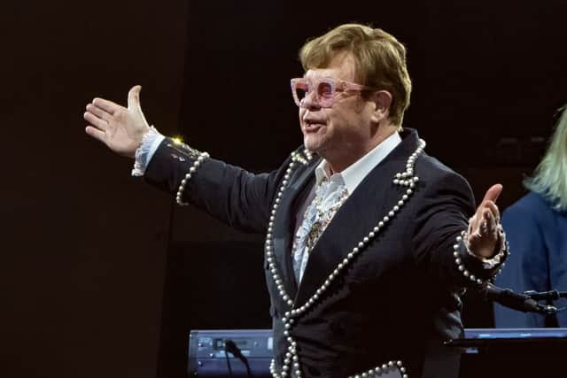 Glastonbury will be an historic event for both Sir Elton John and all those lucky enough to be attending. (Photo by SUZANNE CORDEIRO/AFP via Getty Images)