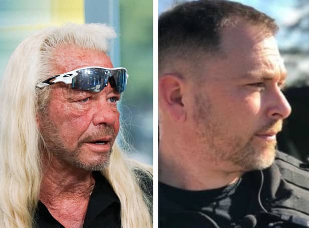 <p>In a a tribute to David Robinson, Duane ‘Dog’ Chapman called him his ‘right hand man’ (Photo: Twitter / Getty Images)</p>