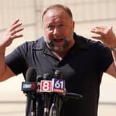 Infowars host Alex Jones has filed for bankruptcy after he was ordered to pay more £1.2billion in damages to families affected by the Sandy Hook massacre. (Credit: Getty Images)