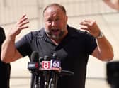 Infowars host Alex Jones has filed for bankruptcy after he was ordered to pay more £1.2billion in damages to families affected by the Sandy Hook massacre. (Credit: Getty Images)