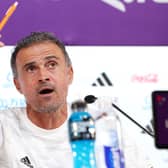 Spain manger Luis Enrique is hoping to guide his side to a victory against Morocco(Getty Images)