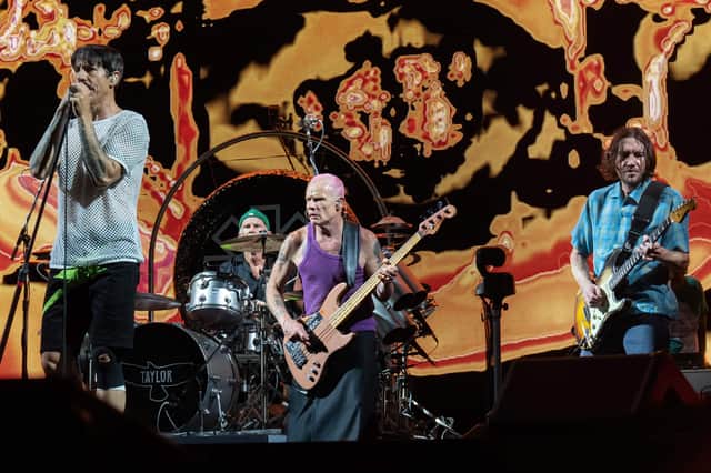 Red Hot Chilli Peppers perform in Texas