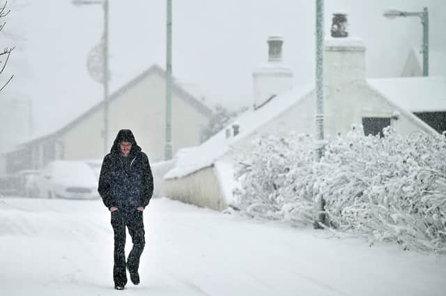A yellow weather warning for snow has been issued for Scotland (Photo: Getty Images)