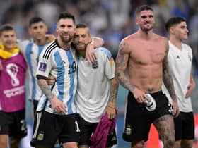 Argentina will face Netherlands in the World Cup quarter-final. (getty images)