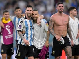Argentina will face Netherlands in the World Cup quarter-final. (getty images)