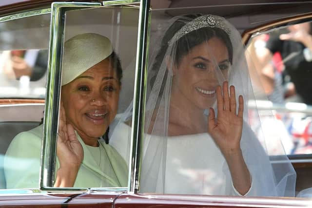 Doria Ragland attended Meghan Markle's wedding in 2018 (Pic:OLI SCARFF/AFP via Getty Images)