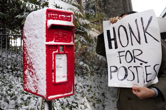 Royal Mail staff will walk out on six days in December (Composite: Kim Mogg)