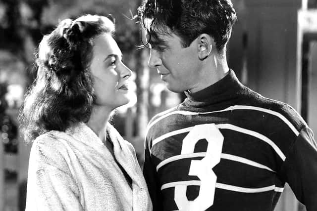 Donna Reed and Jimmy Stewart/Republic Pictures
