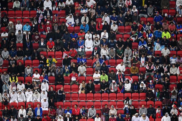 The atmosphere failed to match other games at the tournament (Photo by Matthias Hangst/Getty Images)