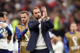 Gareth Southgate applauds fans following 2-1 defeat to France