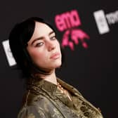 Billie Eilish is hot news right now thanks to her late Nike collab. At 20-years old, she will also be the youngest solo artist to headline the Reading and Leeds festivals. (Photo by MICHAEL TRAN/AFP via Getty Images)
