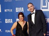 Roxanne Hoyle and Mark Hoyle attend the British Independent Film Awards at Old Billingsgate. (Pic: Getty)