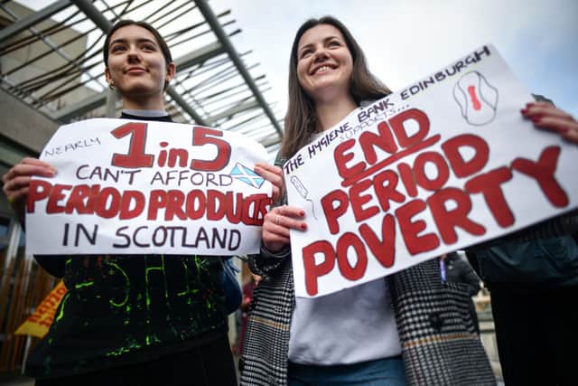 One of Dr Proudman’s aims is to end period poverty. Credit: Getty Images