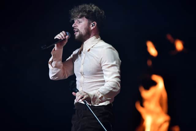 Tom Grennan has released a 'personal' song which will compete for Christmas number one (Pic:Getty Images for BAUER)