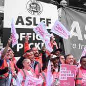 More than 400,000 working days were lost to strike action in October 2022.
