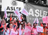More than 400,000 working days were lost to strike action in October 2022.