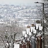 Snow-covered rooftops in London (Photo: Getty Images)