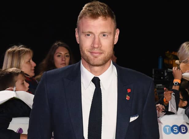 <p>Freddie Flintoff attends the Pride of Britain Awards 2018 at The Grosvenor House Hotel on October 29, 2018 in London, England.  (Photo by Jeff Spicer/Getty Images)</p>